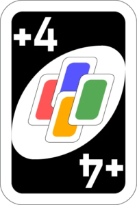 UNO Card Game Stickers