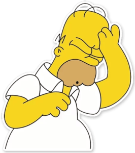 Стикеры Гомера Симпсона 🍩