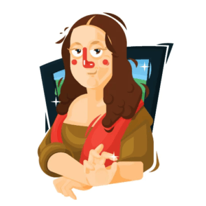 Art Cartoon Reactions Stickers